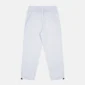 Vista trasera del pantalón blanco Cold Culture Arctic V1 Regular con cintura elástica y bajos ajustables