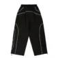 Parte trasera de los pantalones deportivos negros Cold Culture Roller con costuras en contraste