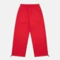 Vista frontal de los pantalones deportivos rojos Stars de Cold Culture, con cintura elástica, bolsillos laterales y bajos ajustables.